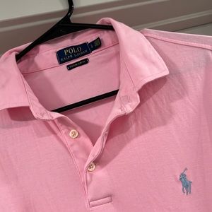 Ralph Lauren pink Men's polo